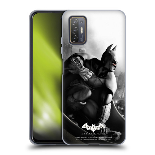 Batman Arkham City Key Art Poster Soft Gel Case for HTC Desire 21 Pro 5G
