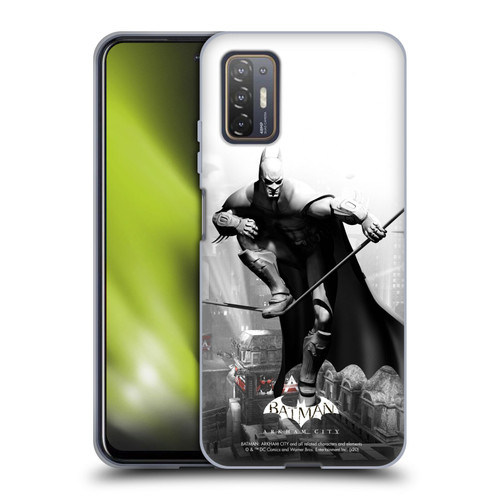 Batman Arkham City Key Art Comic Book Cover Soft Gel Case for HTC Desire 21 Pro 5G