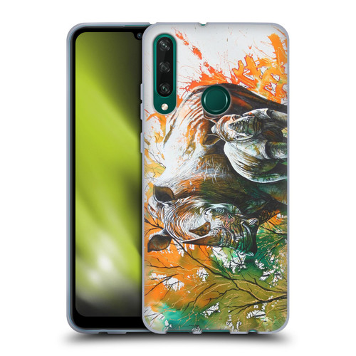 Graeme Stevenson Assorted Designs Rhino Soft Gel Case for Huawei Y6p