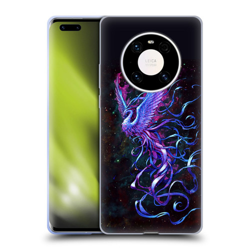 Christos Karapanos Mythical Phoenix Soft Gel Case for Huawei Mate 40 Pro 5G