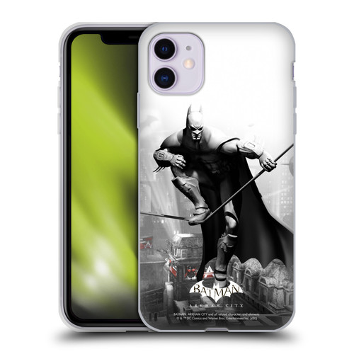 Batman Arkham City Key Art Comic Book Cover Soft Gel Case for Apple iPhone 11