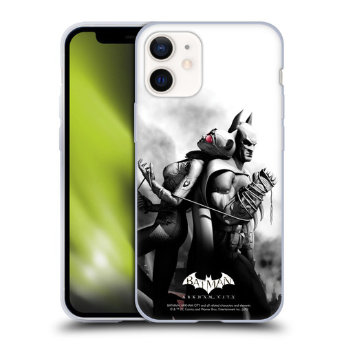 Batman Arkham City Key Art Catwoman Soft Gel Case for Apple iPhone 12 Mini