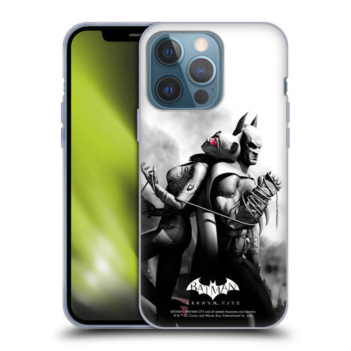 Batman Arkham City Key Art Catwoman Soft Gel Case for Apple iPhone 13 Pro