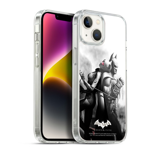 Batman Arkham City Key Art Catwoman Soft Gel Case for Apple iPhone 14