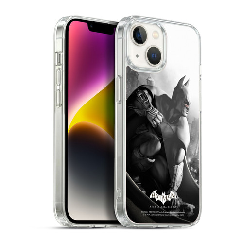 Batman Arkham City Key Art Poster Soft Gel Case for Apple iPhone 14
