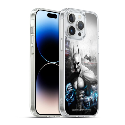 Batman Arkham City Key Art Armored Edition Soft Gel Case for Apple iPhone 14 Pro Max & MagSafe