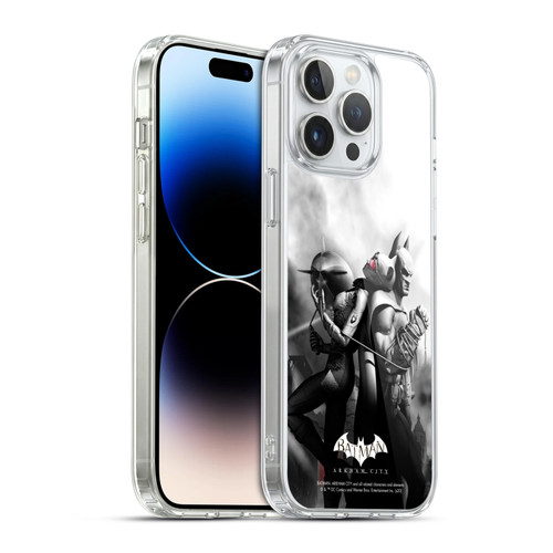 Batman Arkham City Key Art Catwoman Soft Gel Case for Apple iPhone 14 Pro Max & MagSafe