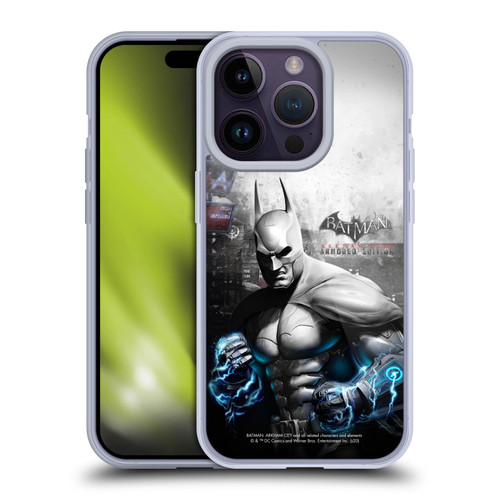 Batman Arkham City Key Art Armored Edition Soft Gel Case for Apple iPhone 14 Pro