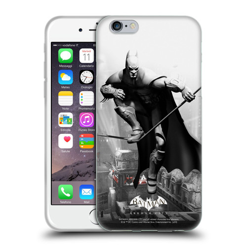 Batman Arkham City Key Art Comic Book Cover Soft Gel Case for Apple iPhone 6 / iPhone 6s