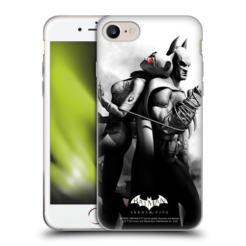 Batman Arkham City Key Art Catwoman Soft Gel Case for Apple iPhone 7 / 8 / SE 2020 & 2022 & MagSafe