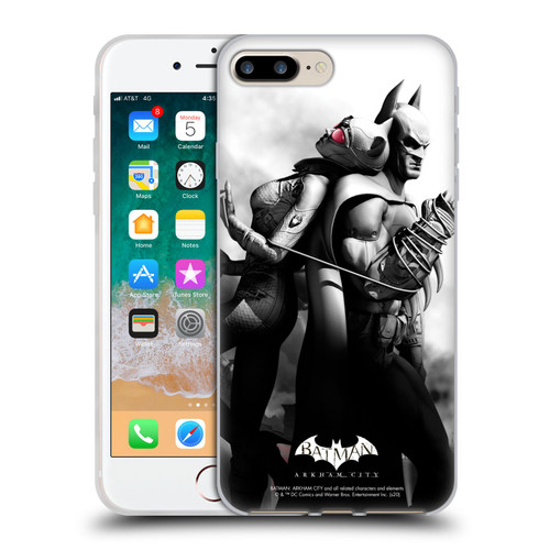 Batman Arkham City Key Art Catwoman Soft Gel Case for Apple iPhone 7 Plus / iPhone 8 Plus