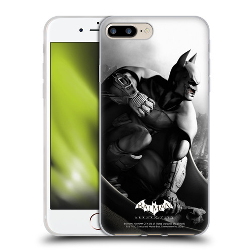 Batman Arkham City Key Art Poster Soft Gel Case for Apple iPhone 7 Plus / 8 Plus & MagSafe