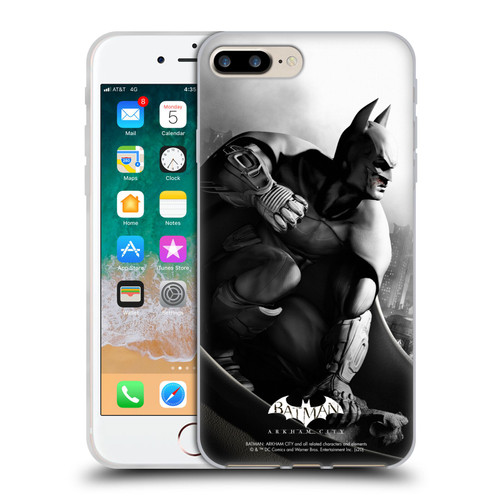 Batman Arkham City Key Art Poster Soft Gel Case for Apple iPhone 7 Plus / iPhone 8 Plus