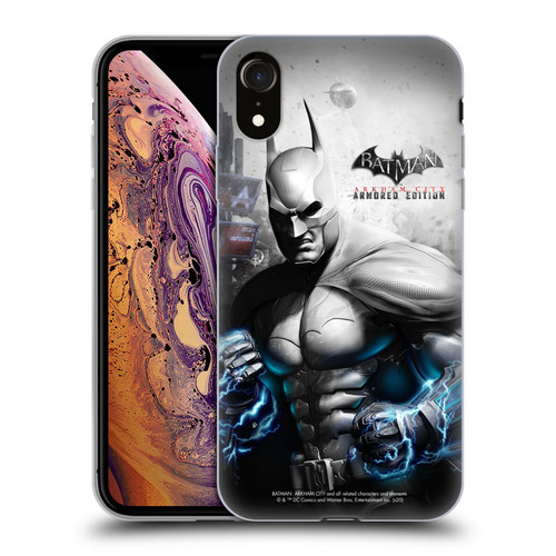 Batman Arkham City Key Art Armored Edition Soft Gel Case for Apple iPhone XR