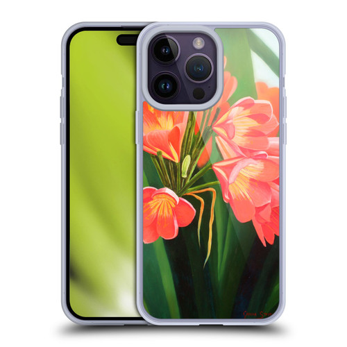 Graeme Stevenson Assorted Designs Flowers 2 Soft Gel Case for Apple iPhone 14 Pro Max