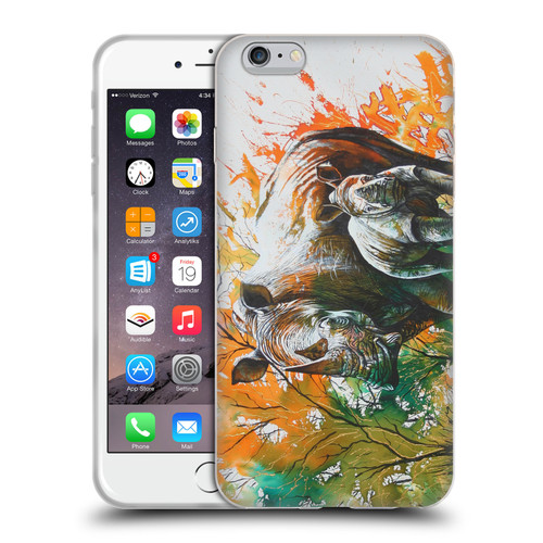 Graeme Stevenson Assorted Designs Rhino Soft Gel Case for Apple iPhone 6 Plus / iPhone 6s Plus