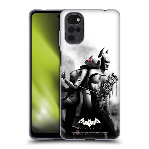 Batman Arkham City Key Art Catwoman Soft Gel Case for Motorola Moto G22