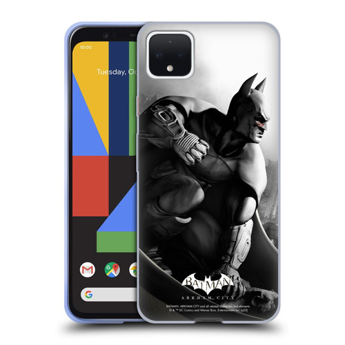 Batman Arkham City Key Art Poster Soft Gel Case for Google Pixel 4 XL