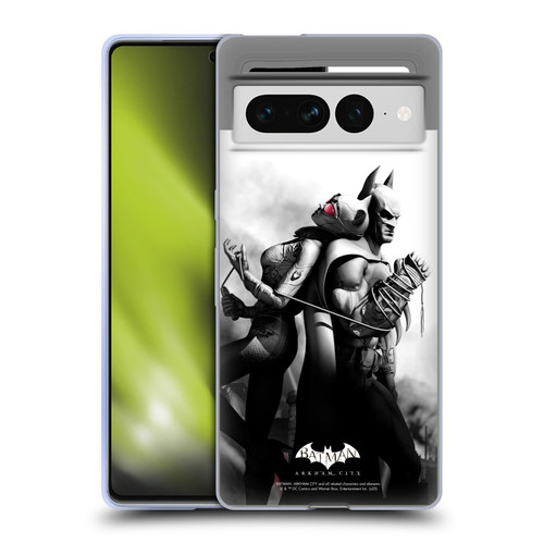 Batman Arkham City Key Art Catwoman Soft Gel Case for Google Pixel 7 Pro