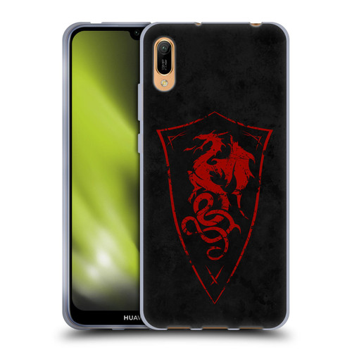 Christos Karapanos Shield Dragon Soft Gel Case for Huawei Y6 Pro (2019)