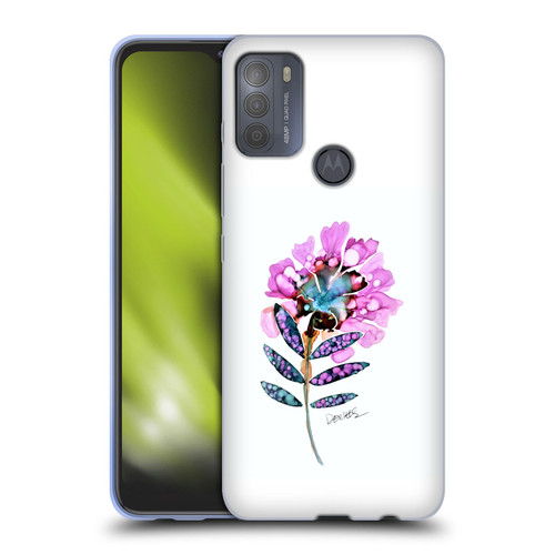 Sylvie Demers Nature Fleur Soft Gel Case for Motorola Moto G50