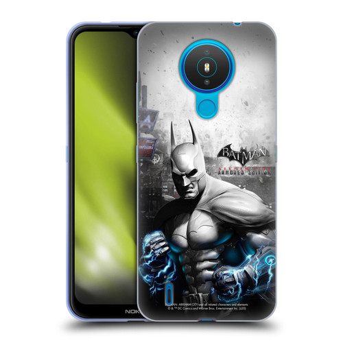 Batman Arkham City Key Art Armored Edition Soft Gel Case for Nokia 1.4