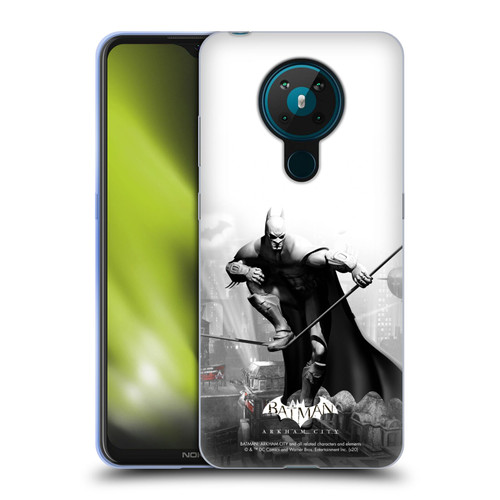 Batman Arkham City Key Art Comic Book Cover Soft Gel Case for Nokia 5.3