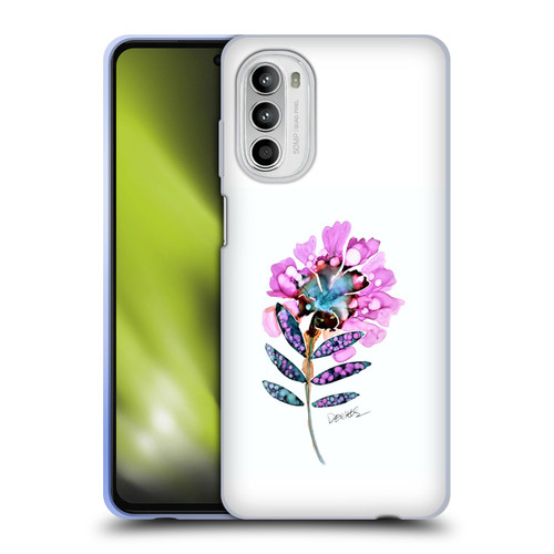 Sylvie Demers Nature Fleur Soft Gel Case for Motorola Moto G52