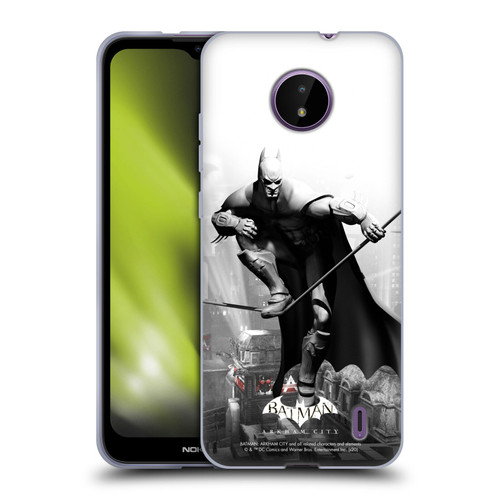 Batman Arkham City Key Art Comic Book Cover Soft Gel Case for Nokia C10 / C20