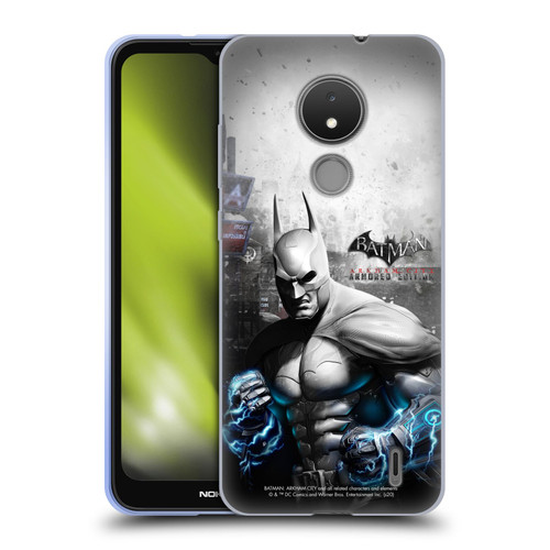 Batman Arkham City Key Art Armored Edition Soft Gel Case for Nokia C21