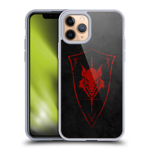 Christos Karapanos Shield Wild Boar Soft Gel Case for Apple iPhone 11 Pro