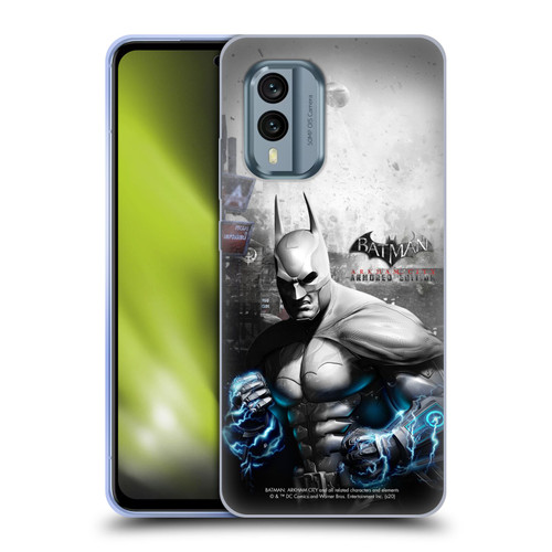 Batman Arkham City Key Art Armored Edition Soft Gel Case for Nokia X30