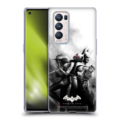 Batman Arkham City Key Art Catwoman Soft Gel Case for OPPO Find X3 Neo / Reno5 Pro+ 5G