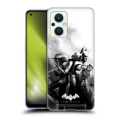 Batman Arkham City Key Art Catwoman Soft Gel Case for OPPO Reno8 Lite