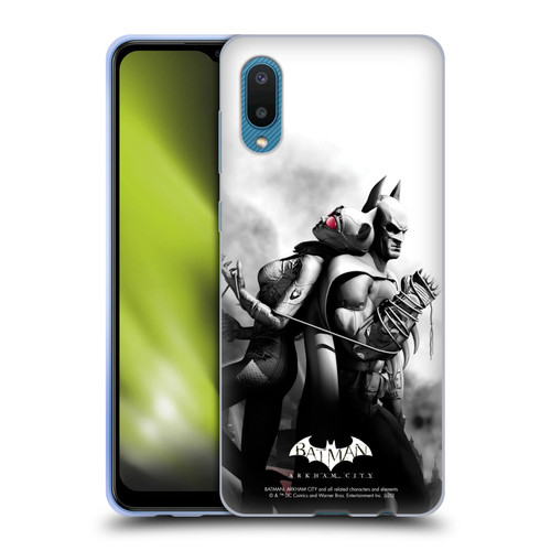 Batman Arkham City Key Art Catwoman Soft Gel Case for Samsung Galaxy A02/M02 (2021)