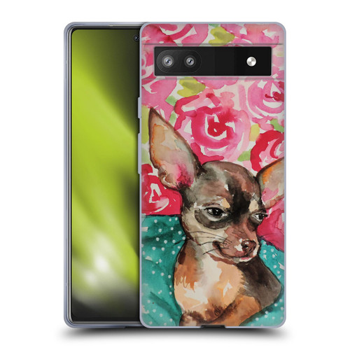 Sylvie Demers Nature Chihuahua Soft Gel Case for Google Pixel 6a