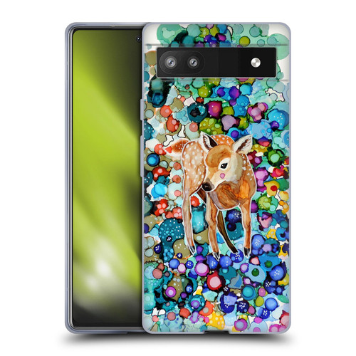 Sylvie Demers Nature Deer Soft Gel Case for Google Pixel 6a