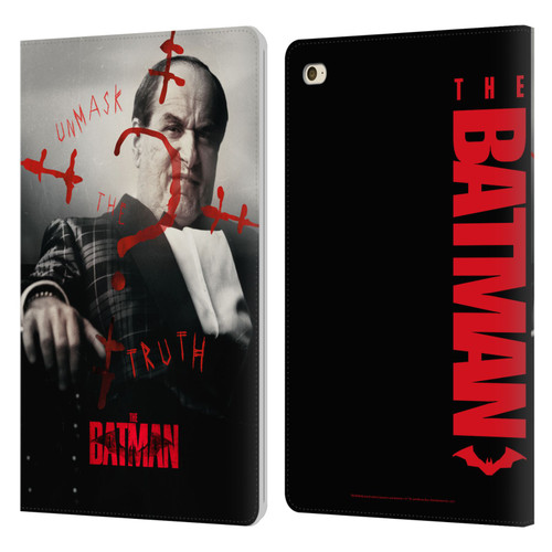 The Batman Posters Penguin Unmask The Truth Leather Book Wallet Case Cover For Apple iPad mini 4