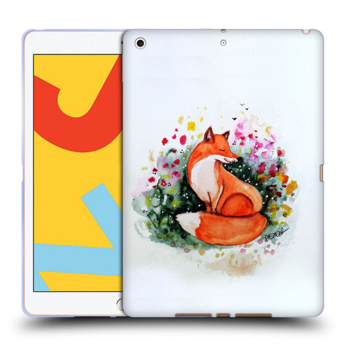 Sylvie Demers Nature Fox Beauty Soft Gel Case for Apple iPad 10.2 2019/2020/2021