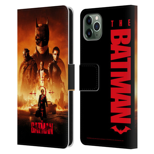The Batman Posters Group Leather Book Wallet Case Cover For Apple iPhone 11 Pro Max
