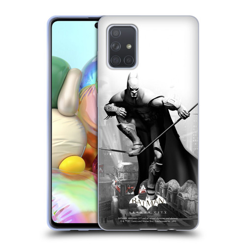 Batman Arkham City Key Art Comic Book Cover Soft Gel Case for Samsung Galaxy A71 (2019)