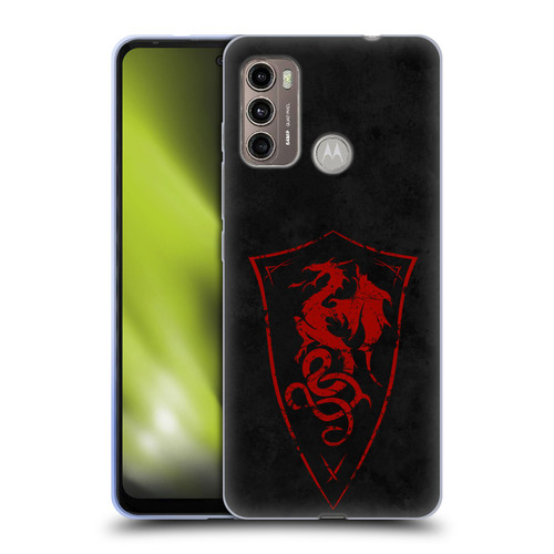 Christos Karapanos Shield Dragon Soft Gel Case for Motorola Moto G60 / Moto G40 Fusion