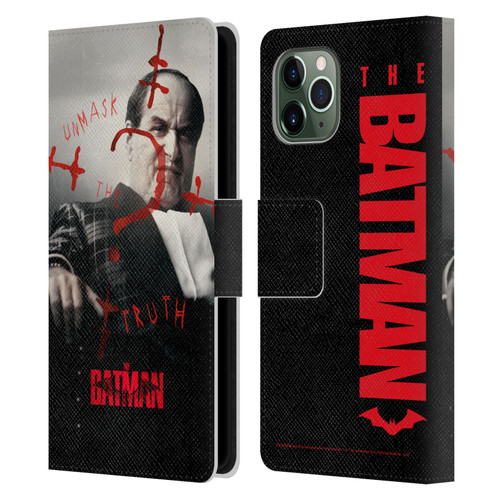 The Batman Posters Penguin Unmask The Truth Leather Book Wallet Case Cover For Apple iPhone 11 Pro