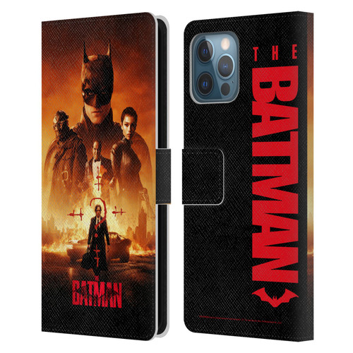 The Batman Posters Group Leather Book Wallet Case Cover For Apple iPhone 12 Pro Max