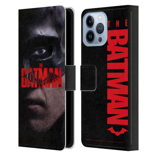 The Batman Posters Close Up Leather Book Wallet Case Cover For Apple iPhone 13 Pro Max