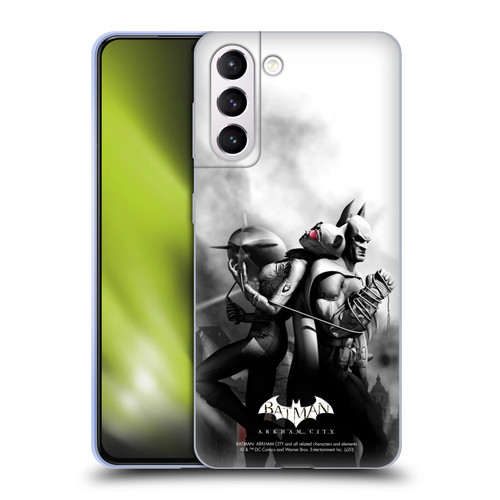 Batman Arkham City Key Art Catwoman Soft Gel Case for Samsung Galaxy S21+ 5G
