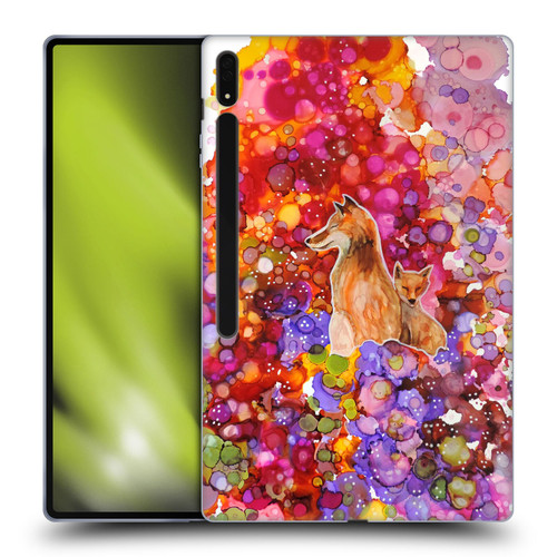 Sylvie Demers Nature Mother Fox Soft Gel Case for Samsung Galaxy Tab S8 Ultra