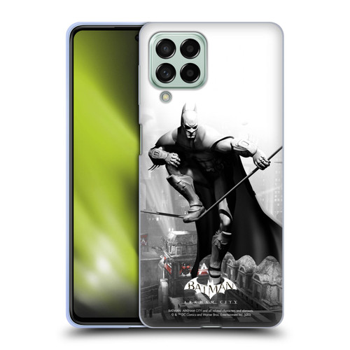 Batman Arkham City Key Art Comic Book Cover Soft Gel Case for Samsung Galaxy M53 (2022)