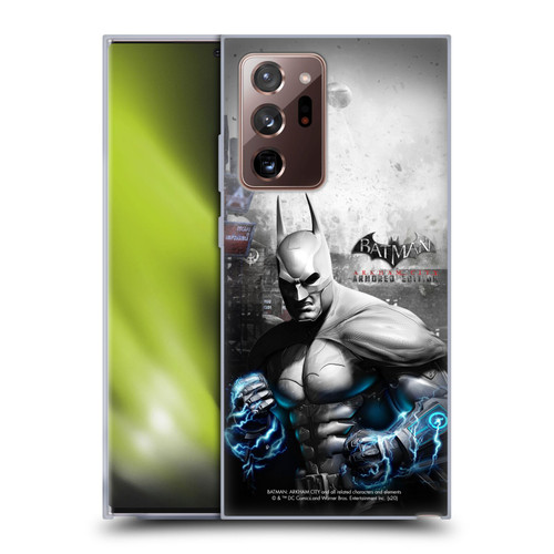 Batman Arkham City Key Art Armored Edition Soft Gel Case for Samsung Galaxy Note20 Ultra / 5G