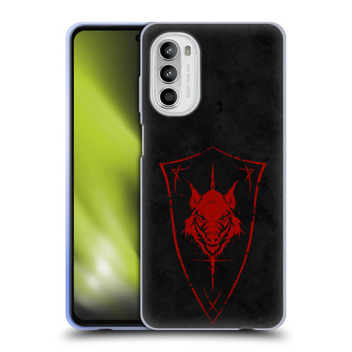 Christos Karapanos Shield Wild Boar Soft Gel Case for Motorola Moto G52